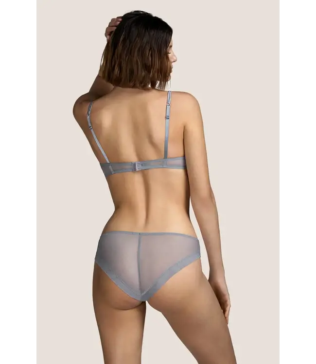 Tina Push-Up Bra Silver Metal