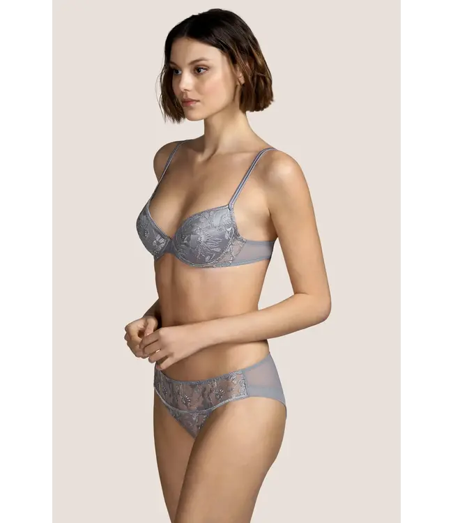 Tina Rioslip Silver Metal