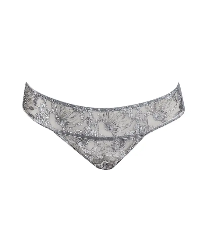 Tina Rioslip Silver Metal