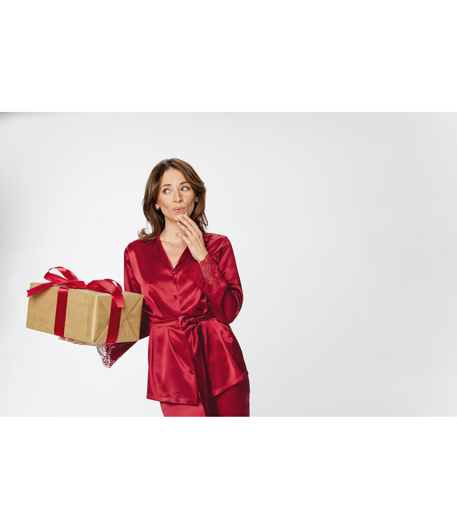 Coemi Rima Nightwear Set Red
