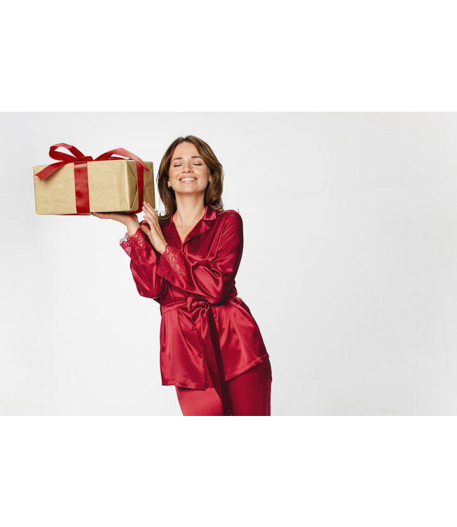 Coemi Rima Nightwear Set Red