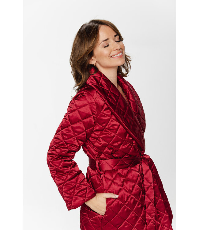 Coemi Rima Dressing Gown Red