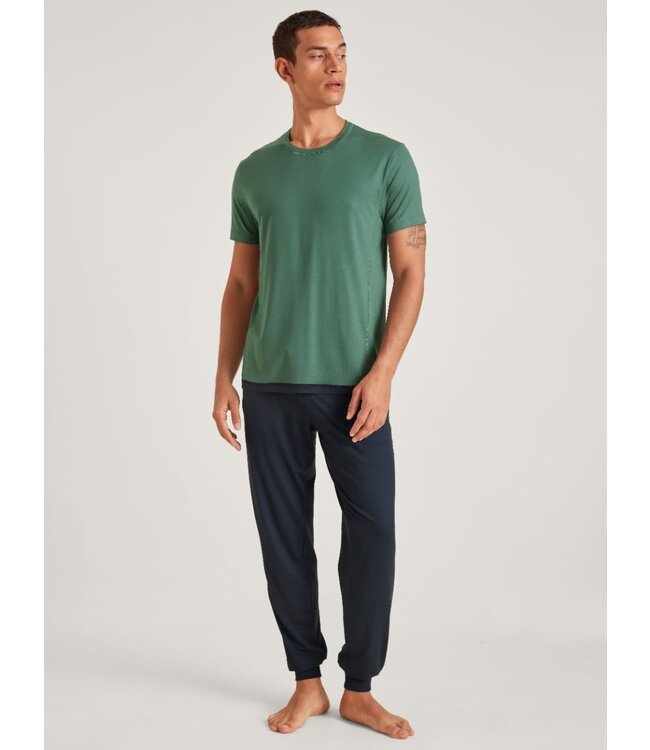 Calida DEEPSLEEPWEAR Men Balancing Shirt Green