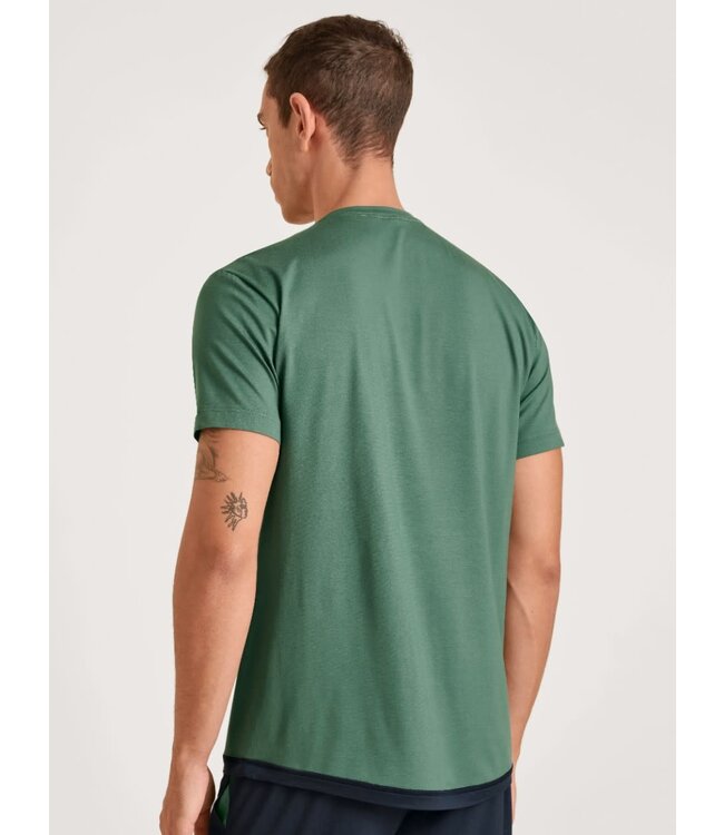 Calida DEEPSLEEPWEAR Men Balancing Shirt Green