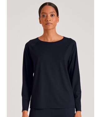 Calida DEEPSLEEPWEAR Women Balancing Shirt Long Sleeve Dark Blue