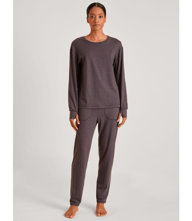 Calida DEEPSLEEPWEAR Women Warming Shirt Soft Taupe