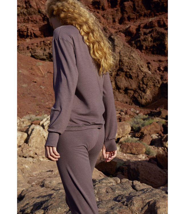 Calida DEEPSLEEPWEAR Women Warming Shirt Soft Taupe