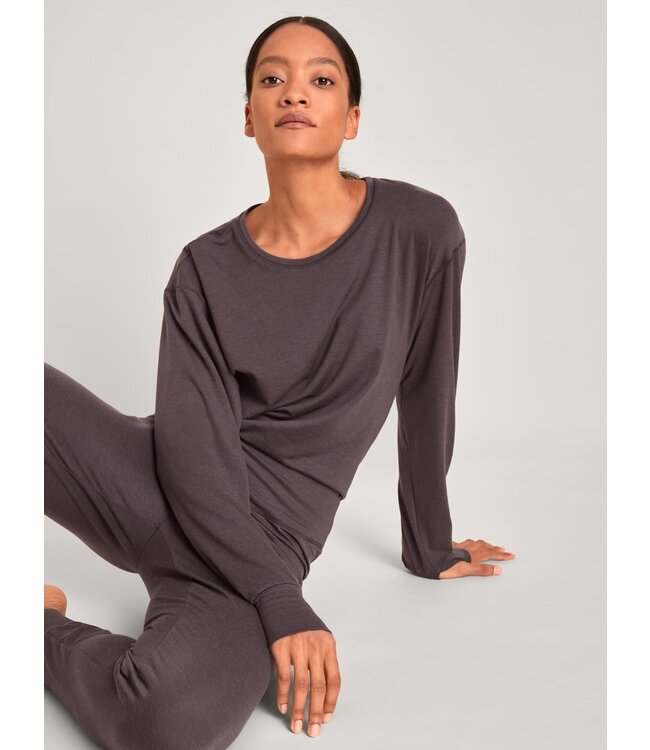 Calida DEEPSLEEPWEAR Women Warming Shirt Soft Taupe