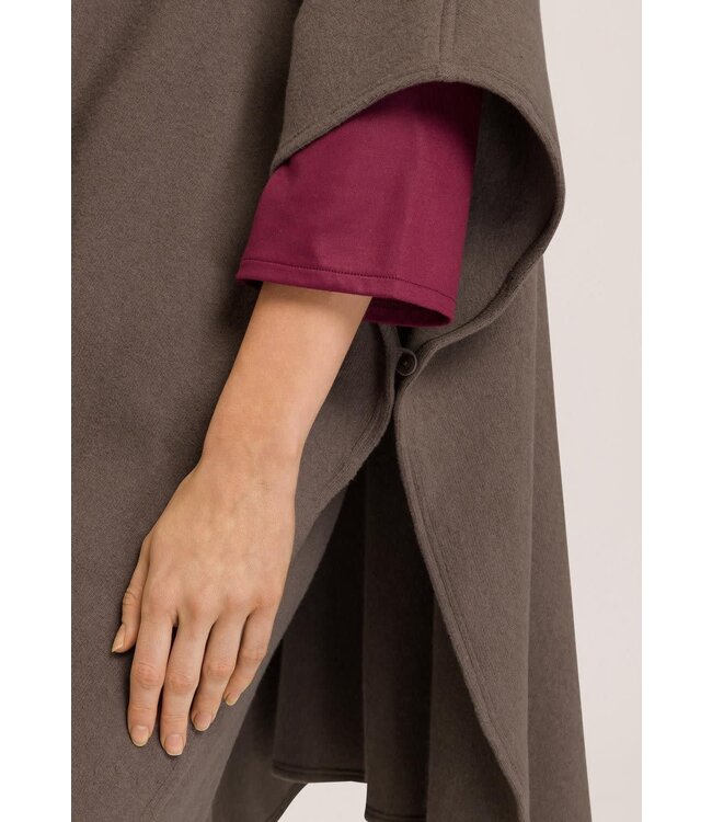 Hanro Easywear Poncho Mocha Stone