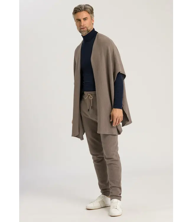 Hanro Easywear Poncho Mocha Stone