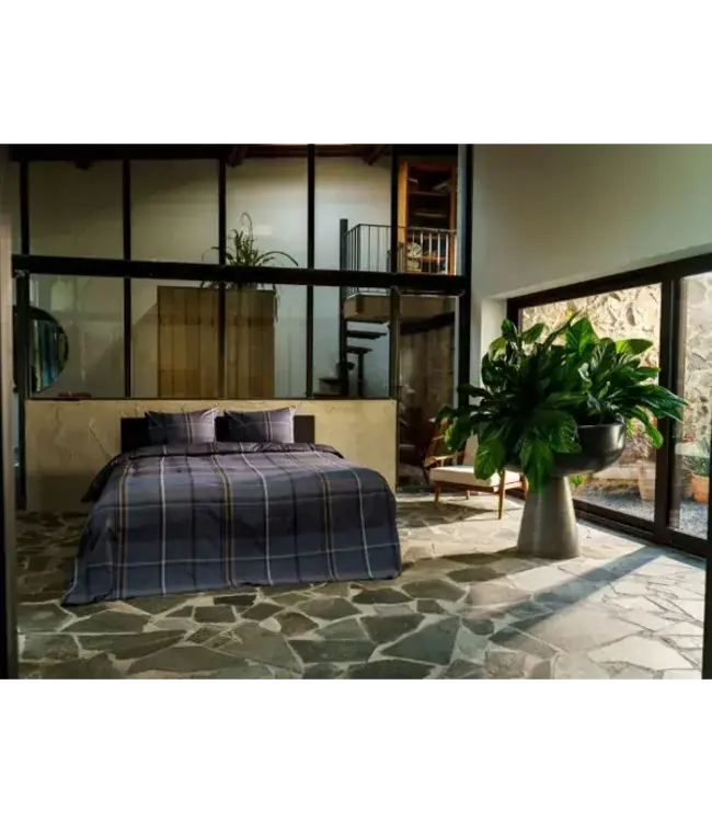 Kayori Mondo Dekbedovertrek Tencel Antracite