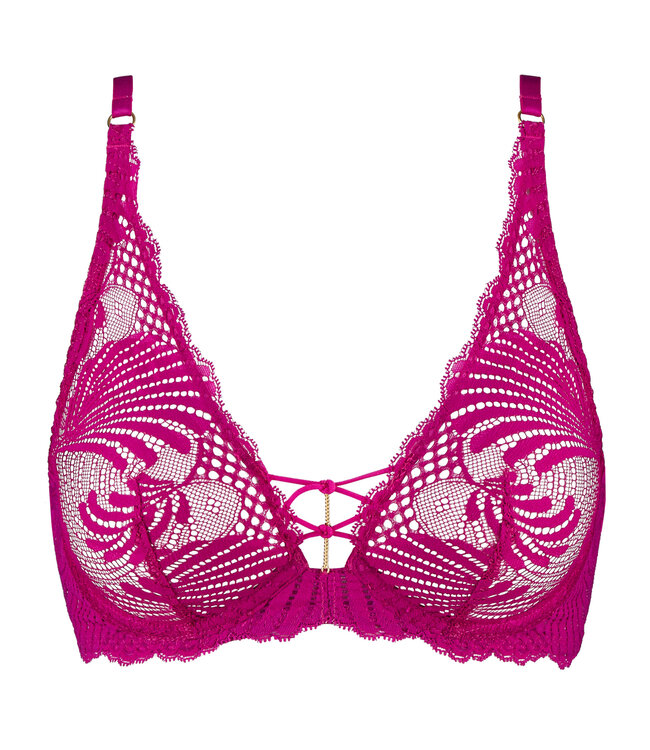 Aubade Paris Rythm Of Desire Triangle Ultra Plunge Pink
