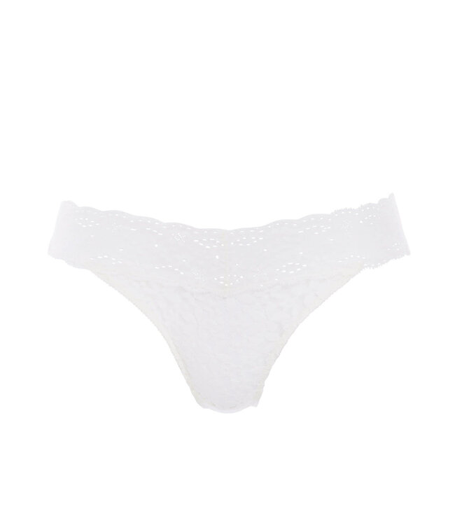 Wacoal Halo Lace Bikini Brief Ivory