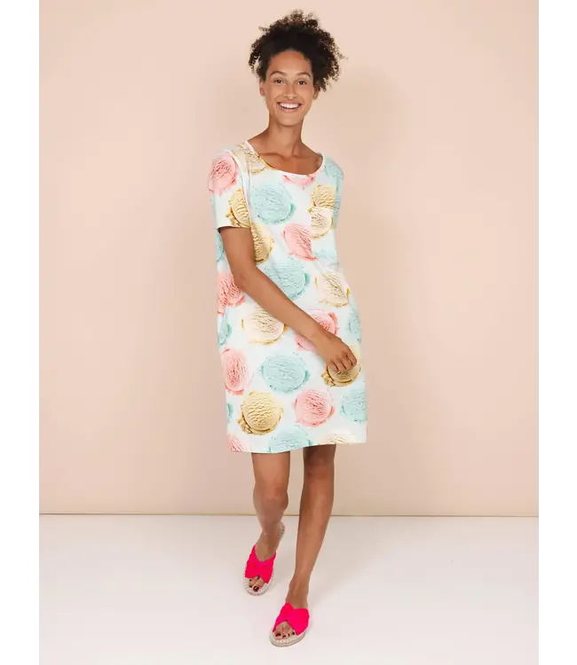 Snurk Gelato T-shirt Dress Women