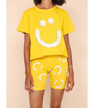 Snurk Creamy Smile Yellow Bikershorts Women