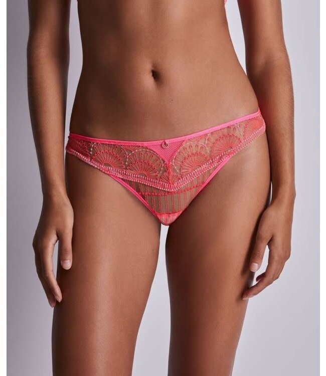 Aubade Paris Pure Vibration Tanga Pink Flash