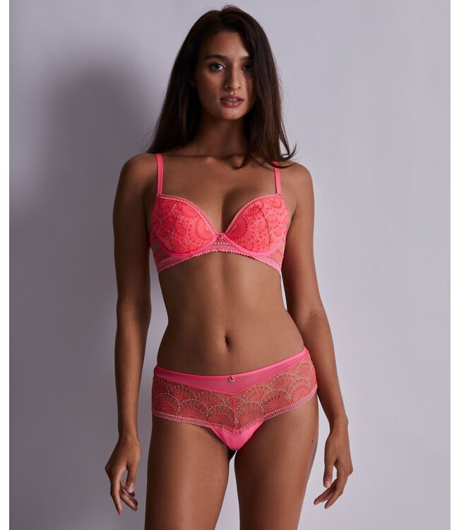 Aubade Paris Pure Vibration St.Tropez Slip Pink Flash