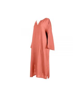 Haomy Tuniek Dili Voile de Coton Bois De Rose