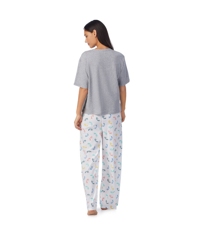 DKNY Weekend Kickoff S/S Sleepset White Logo