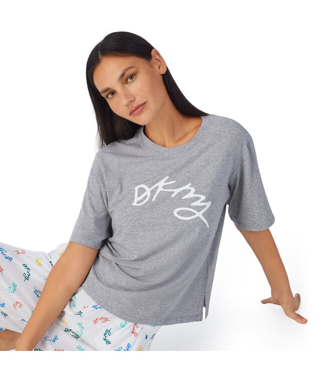 DKNY Weekend Kickoff S/S Sleepset White Logo