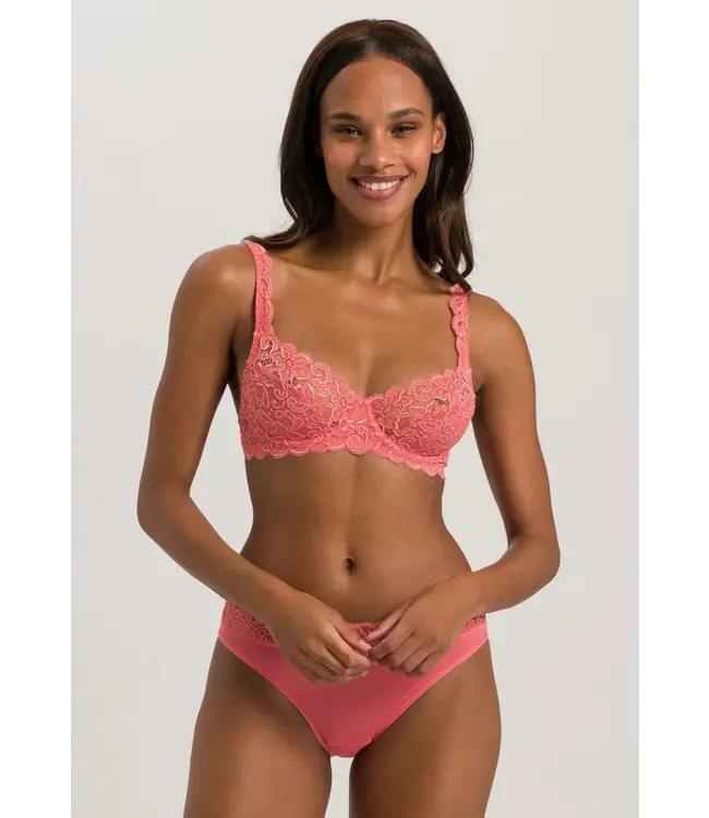 Hanro Moments U/Wire Bra Porcelain Rose