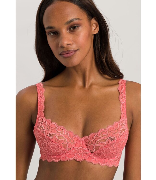 Hanro Moments U/Wire Bra Porcelain Rose