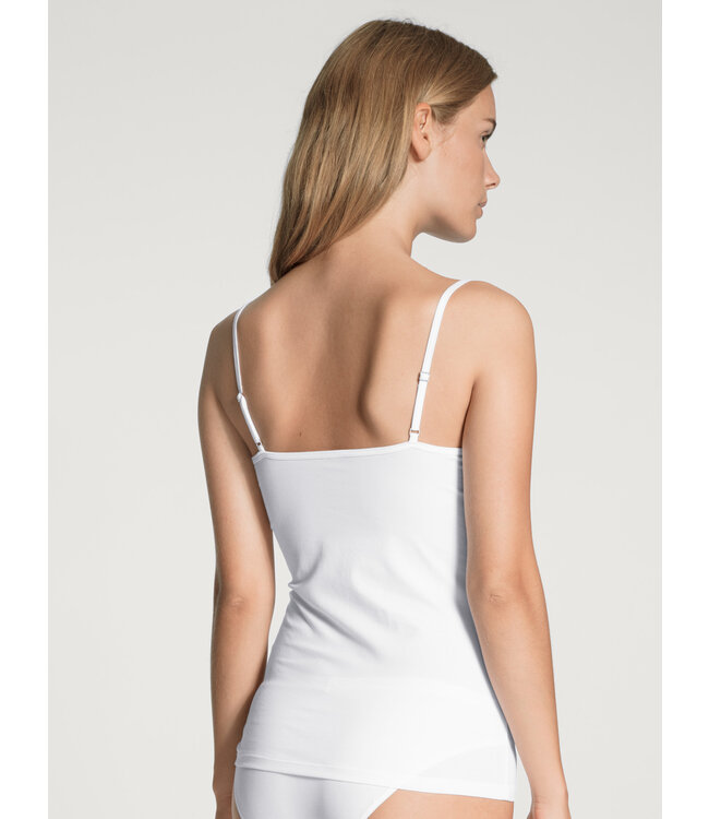 Calida Spaghetti Top Natural Comfort White (11075)