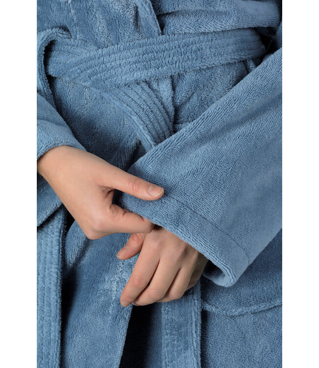 Casilin Kids Hooded Unisex Bathrobe Teddy Jeans