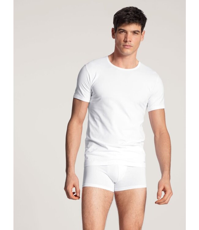 Calida Boxer Brief Elastic Cotton Code White(25390)