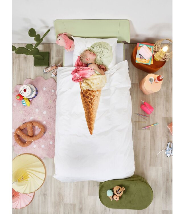 Snurk Ice Cream Dekbedovertrek