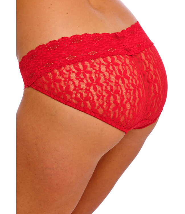 Wacoal Halo Lace Bikini Brief Equestrian Red