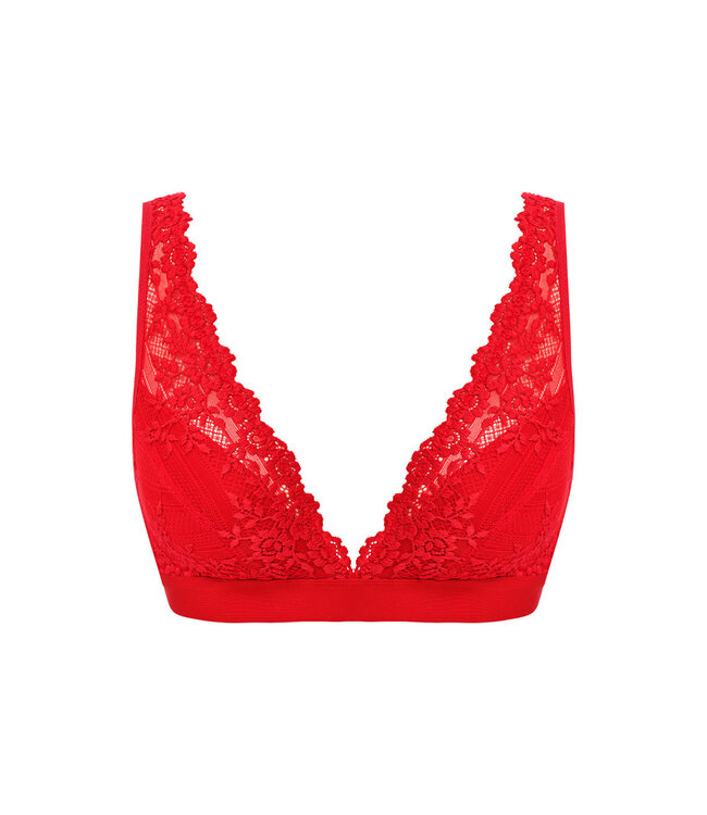 Wacoal Embrace Lace Soft Cup Bra Equestrian Red