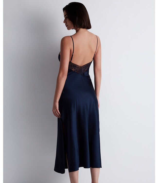 Aubade Paris Midnight Whisper Nuisette Longue Evening Blue