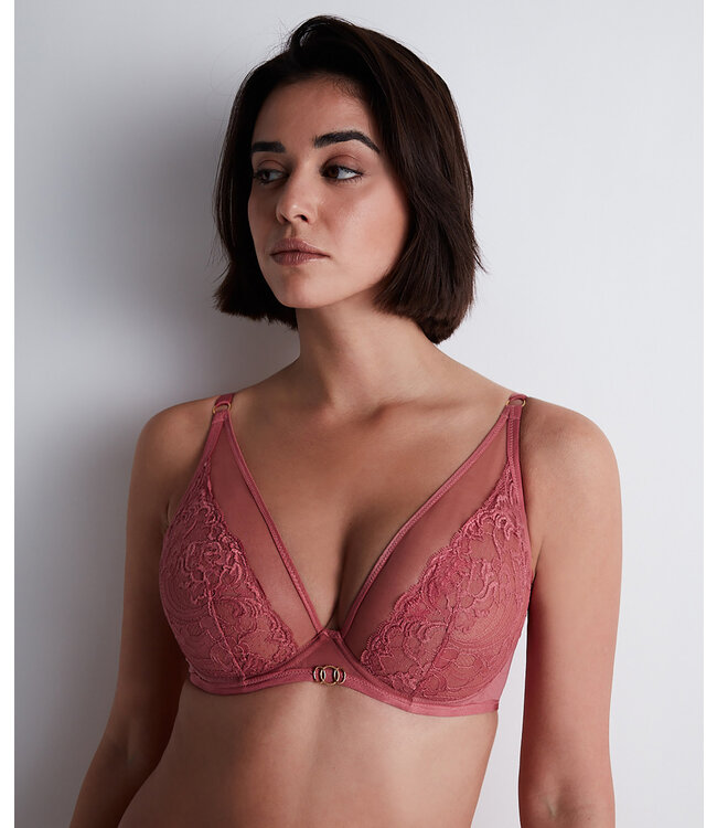 Aubade Paris Feeling Myself Triangle BH Rosewood