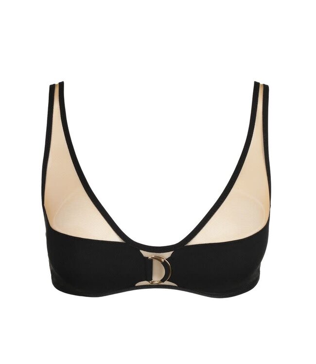 SARDA Avit Padded Plunge Bra Black