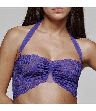 SARDA Shavonne Non Padded Strapless Bra Funky Violet