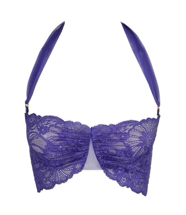 SARDA Shavonne Non Padded Strapless Bra Funky Violet