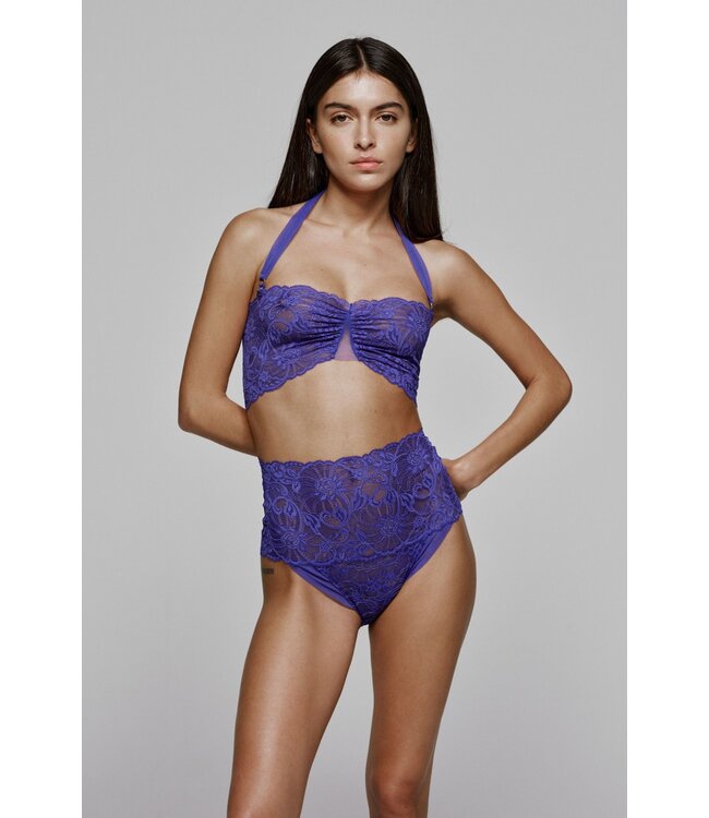 SARDA Shavonne Non Padded Strapless Bra Funky Violet