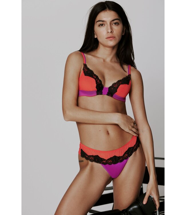 SARDA Bremer Plunge Bra Hot Lava