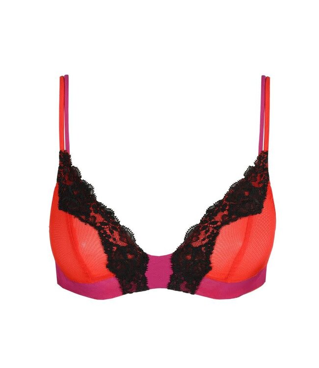 SARDA Bremer Plunge Bra Hot Lava