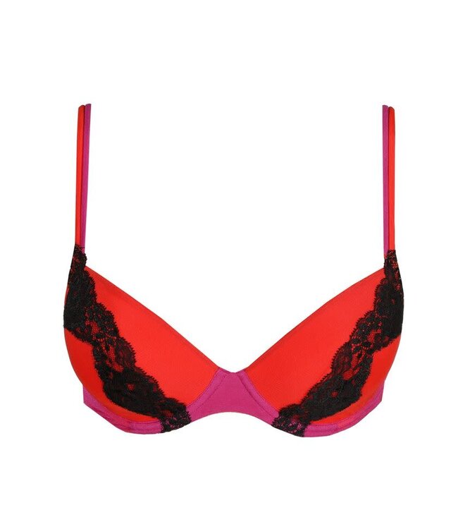SARDA Bremer Padded Plunge Bra Hot Lava