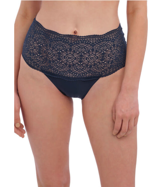 Fantasie Lace Ease Invisible Stretch Full Brief Navy