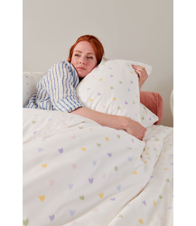 Passion Home Linen Hearts Dekbedovertrek Pastel