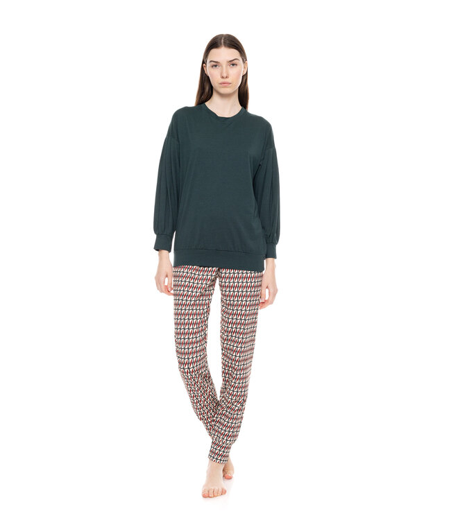 Pyjama Forest Green