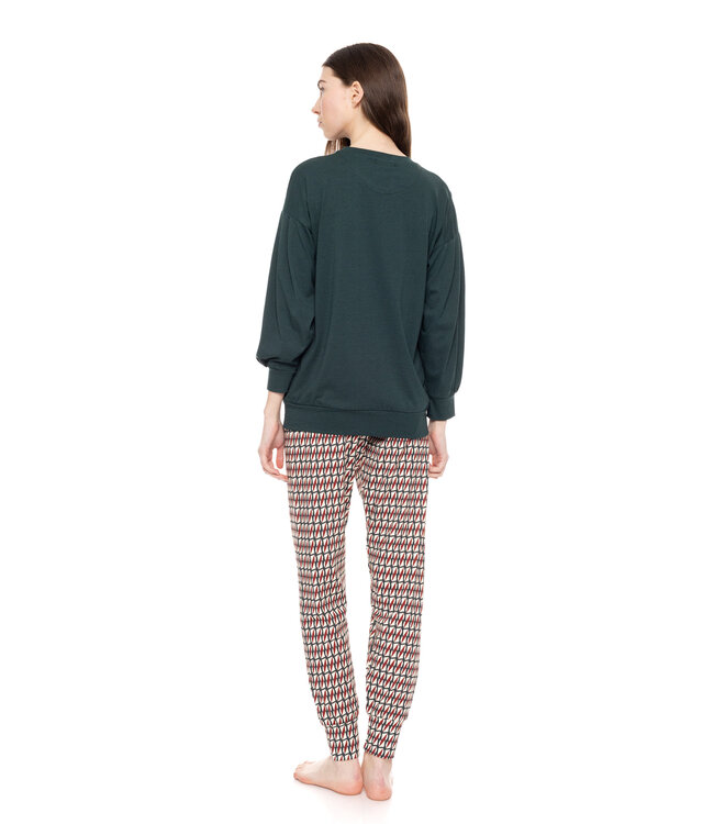 Pyjama Forest Green