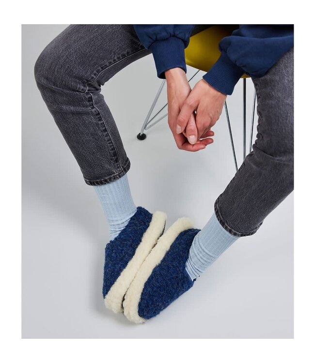 Rue de Wool Nordic  V2 Navy Blue/Natural