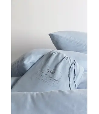 Casilin Tencel Satijn Dekbedovertrek Sky Blue
