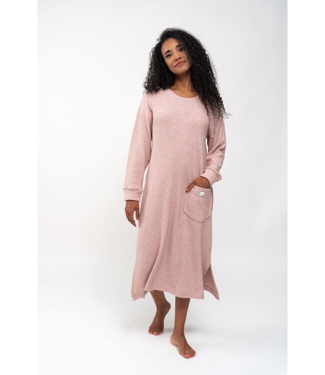 Knitted Nightdress Pink