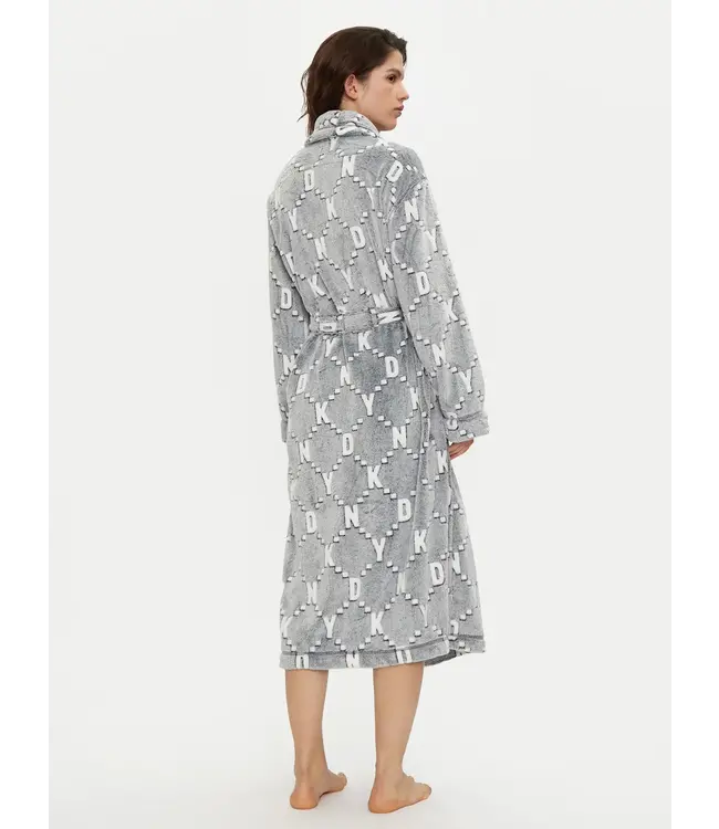 DKNY Nightrobe Frosted Grey Logo