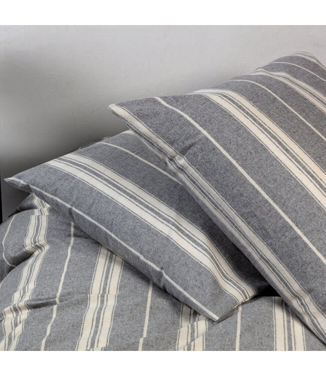 Casilin Archie Flanel Dekbedovertrek Grey